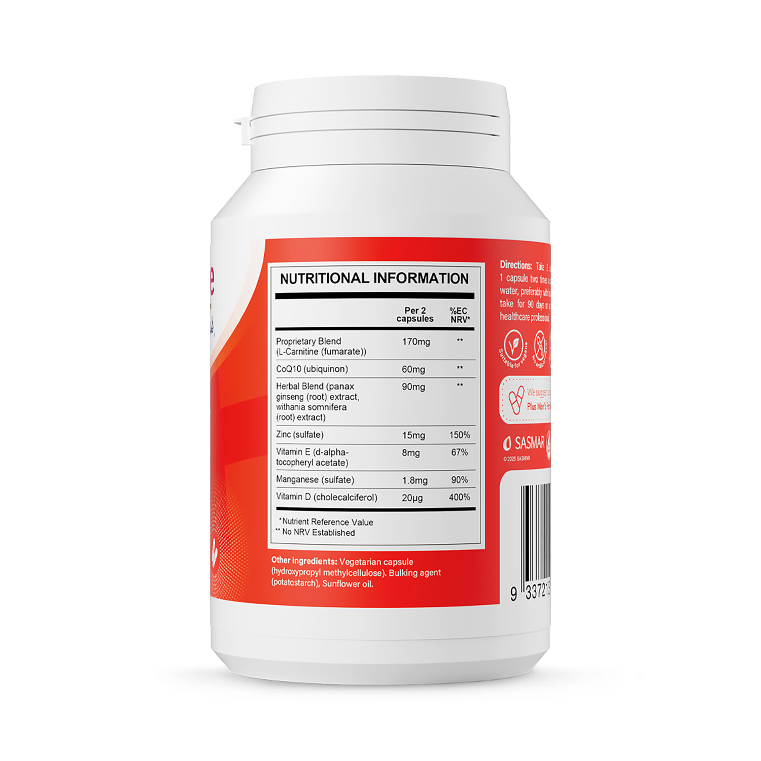 Conceive Plus motility support 60 capsules - British product