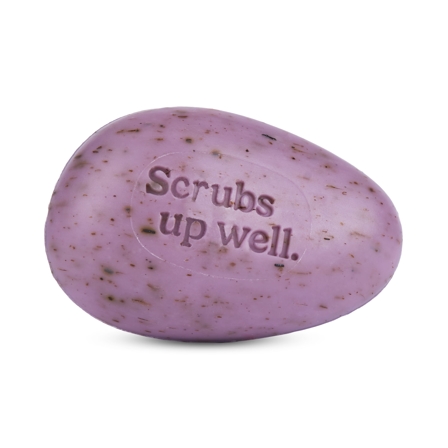 Wild lavender exfoliating soap bar 125g (British brand)