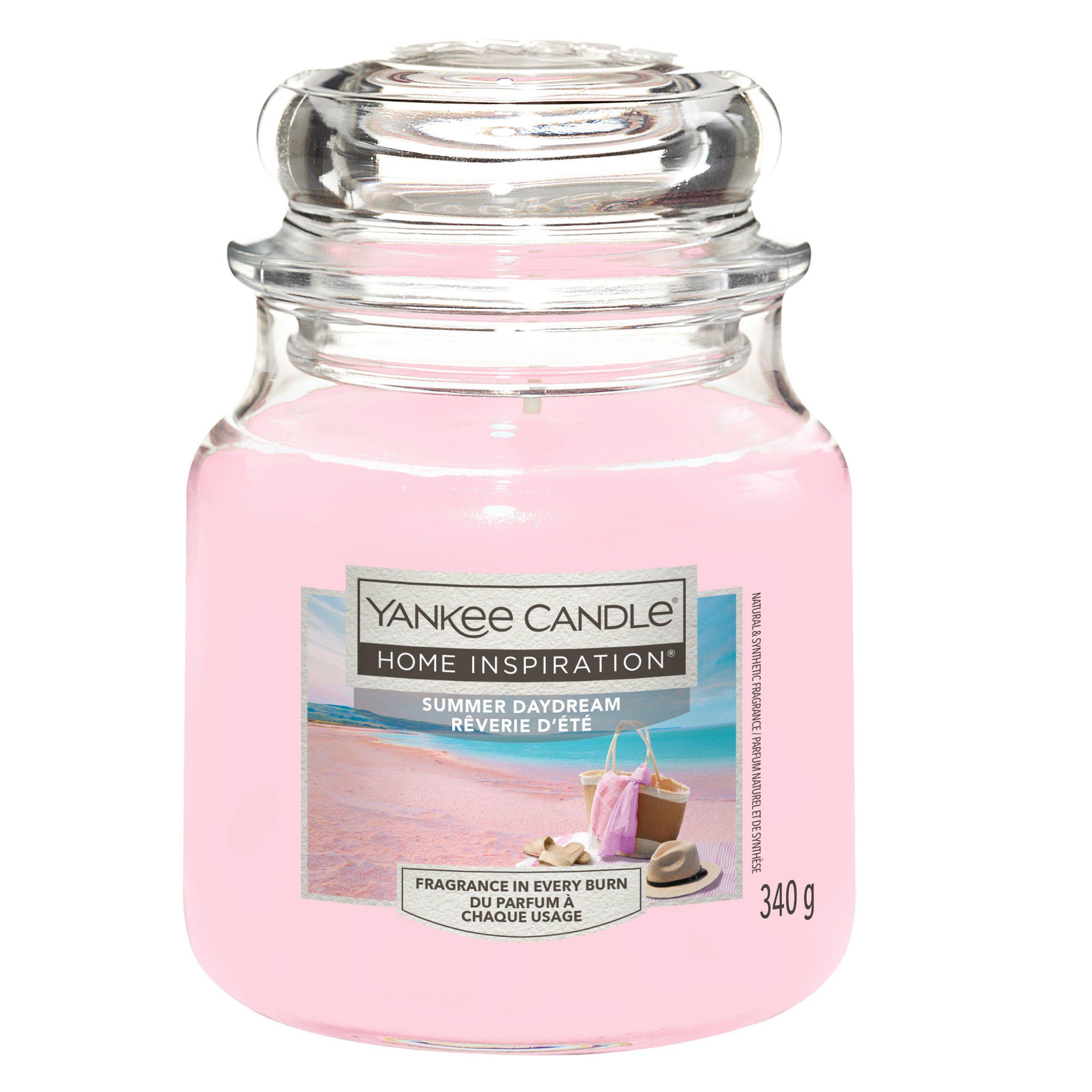 Yankee Candle Home Inspiration Summer Daydream Medium Jar GOODS Sainsburys   