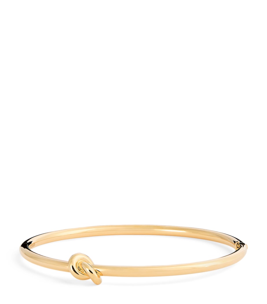 Engelbert yellow gold Legacy Knot bangle (British brand)