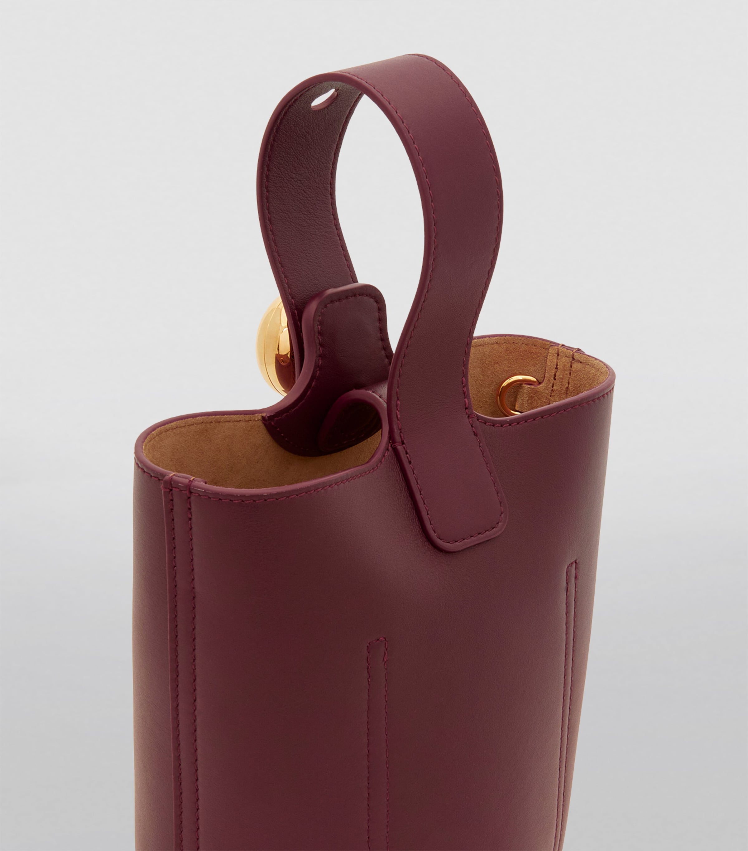 LOEWE Pebble mini leather bucket bag - British product