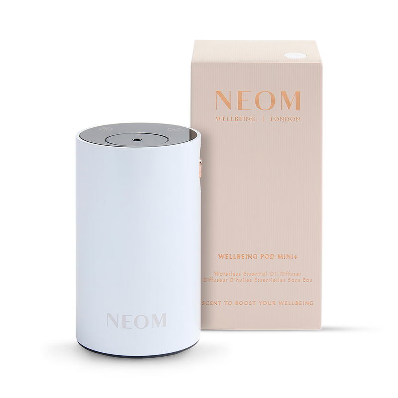 NEOM Wellbeing Pod Mini+ waterless diffuser white (British brand)