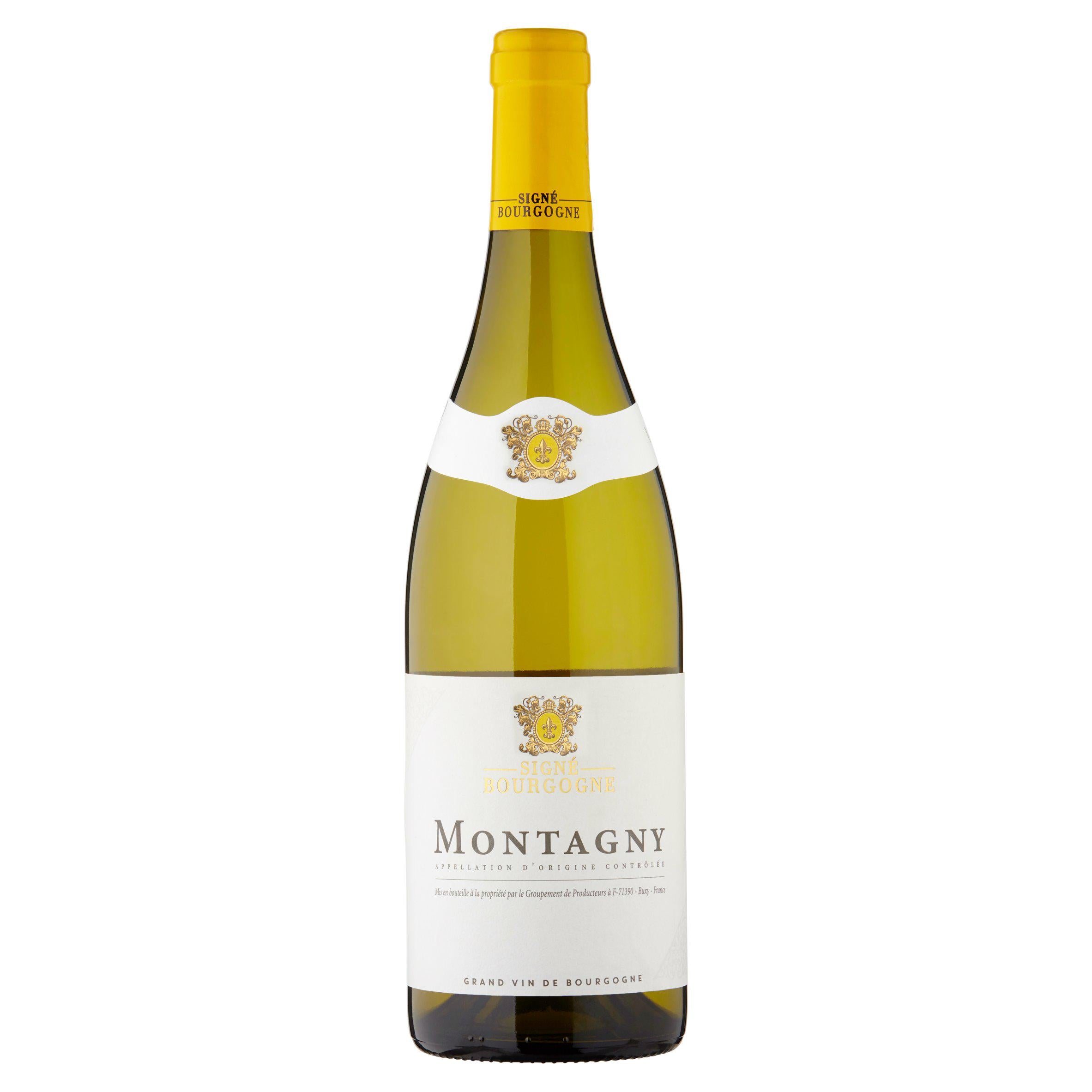 Signé Bourgogne Montagny 75cl All white wine Sainsburys   