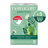 Natracare panty liners normal wrapped 90 count (British brand)
