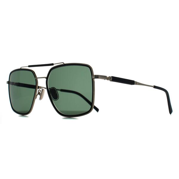 Salvatore Ferragamo SF298S Gold Black Green sunglasses - British product