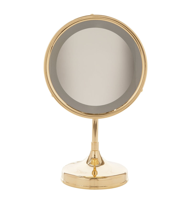 ZODIAC light up stand mirror (British brand)