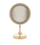 ZODIAC light up stand mirror (British brand)