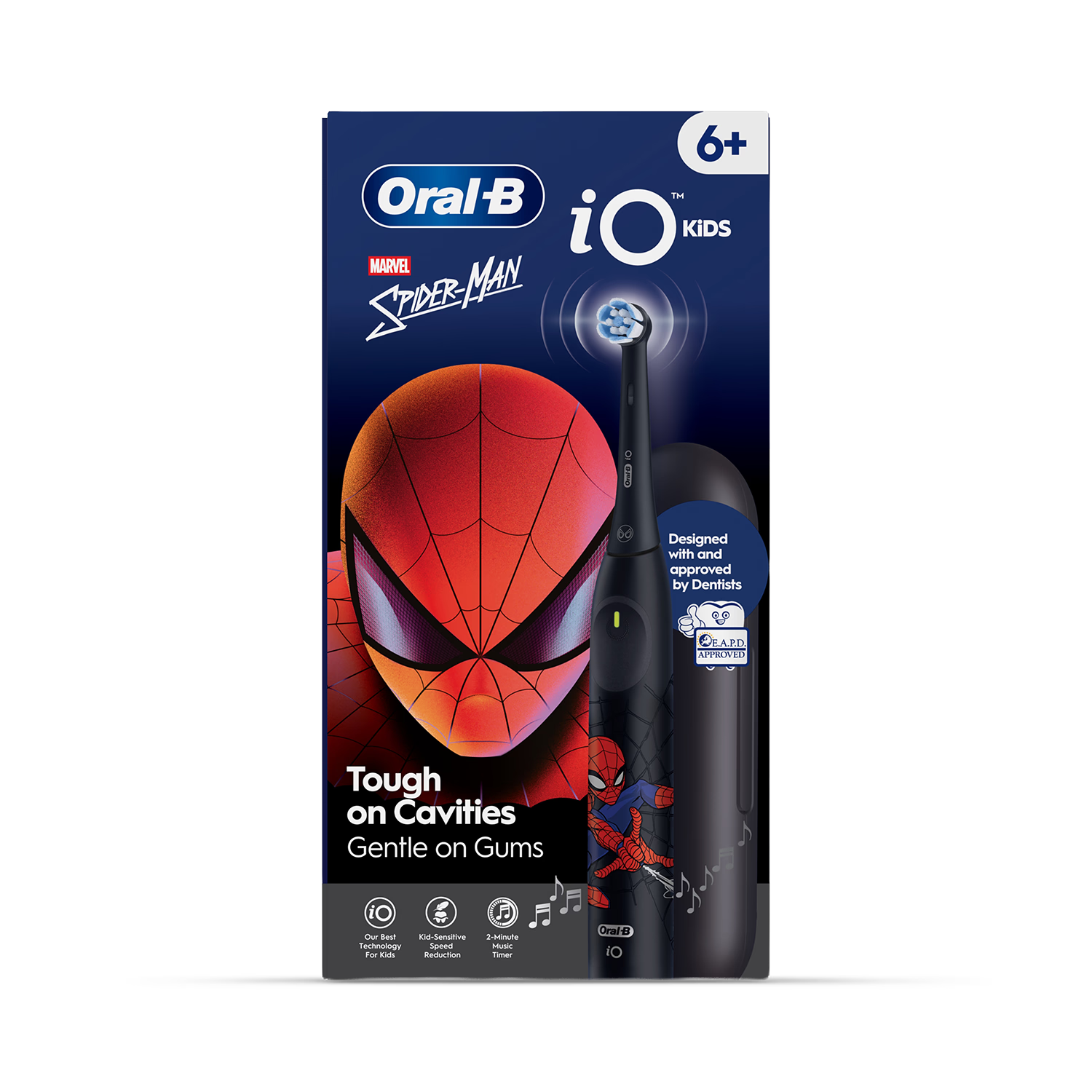 Oral-B iO Kids Spiderman electric toothbrush, UK version