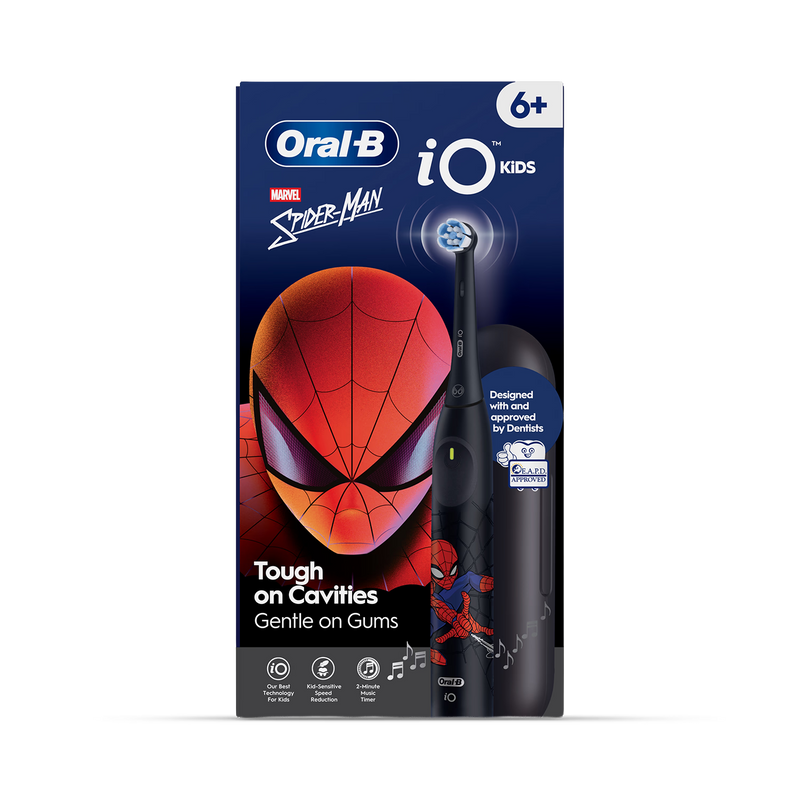 Oral-B iO Kids Spiderman electric toothbrush, UK version