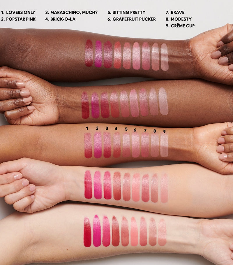 MAC Sleek Satin Lipstick, imported from the UK