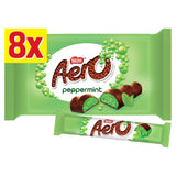 Aero Bubbly Peppermint Chocolate Bar Multipack x8 216g