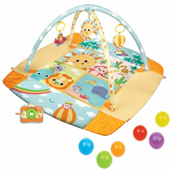 Winfun Travel Fun Deluxe Gym baby play mat - British product