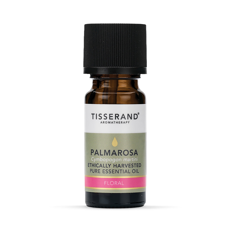 Tisserand Palmarosa pure essential oil 9ml (British brand)