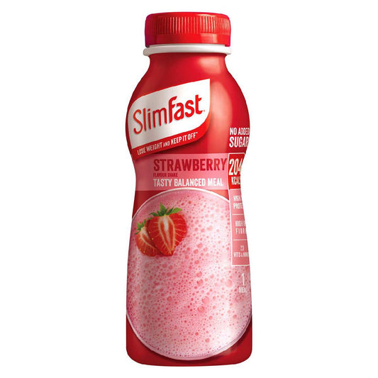 SlimFast Summer Strawberry Shake - 325ml GOODS Boots   