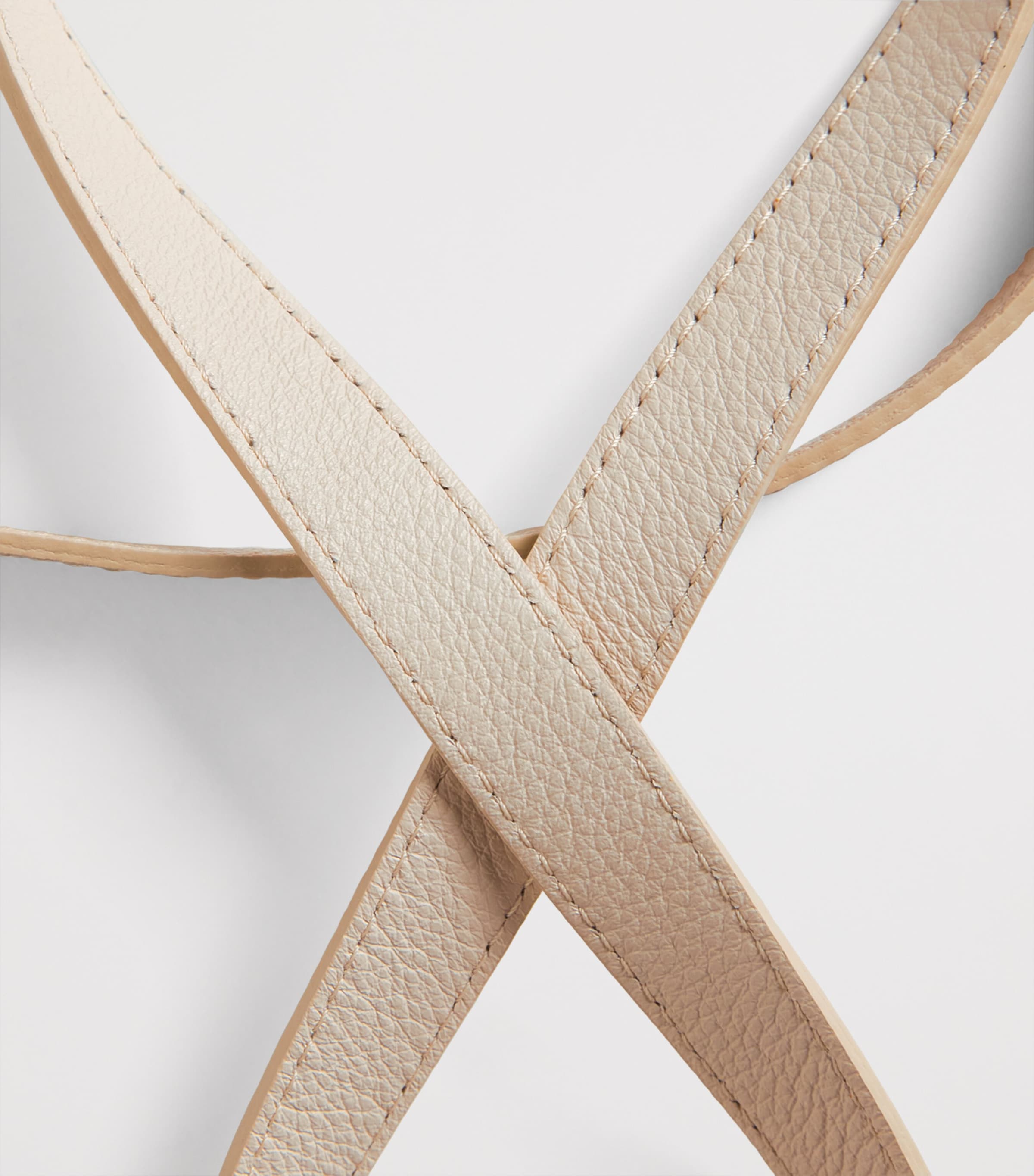 Eleventy leather belt slim 2cm, imported from the UK