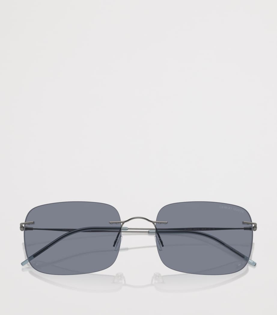 Giorgio Armani Pillow rectangle sunglasses (British brand)