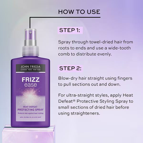 John Frieda Frizz-Ease Heat Defeat Spray 150ml, UK version