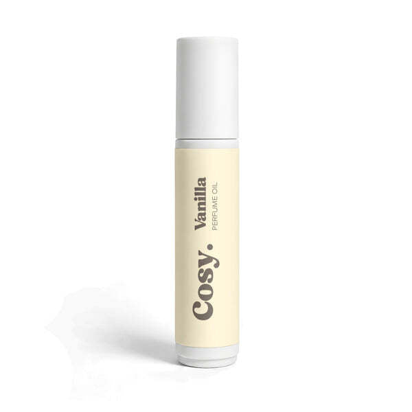 Cosy Cosmetics vanilla perfume oil, imported from the UK