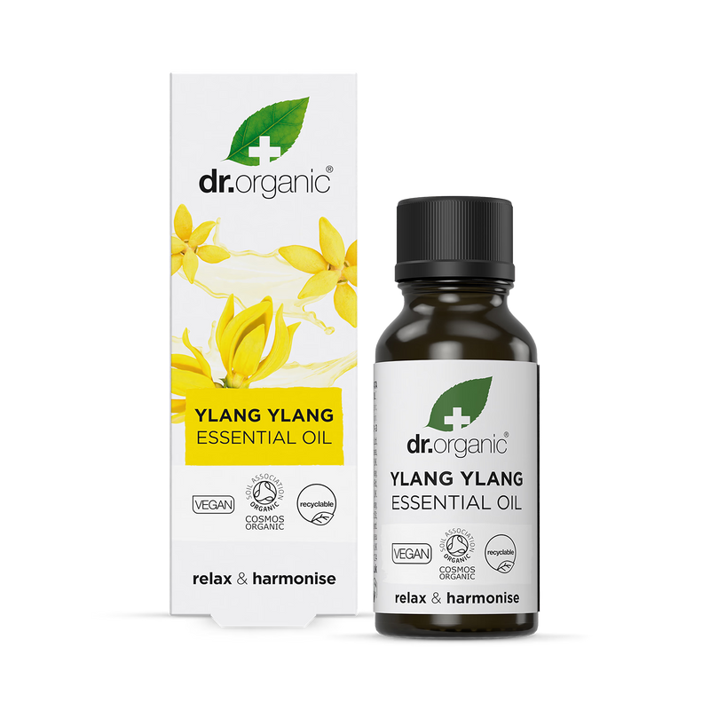 Dr Organic Ylang Ylang essential oil 10ml - British product
