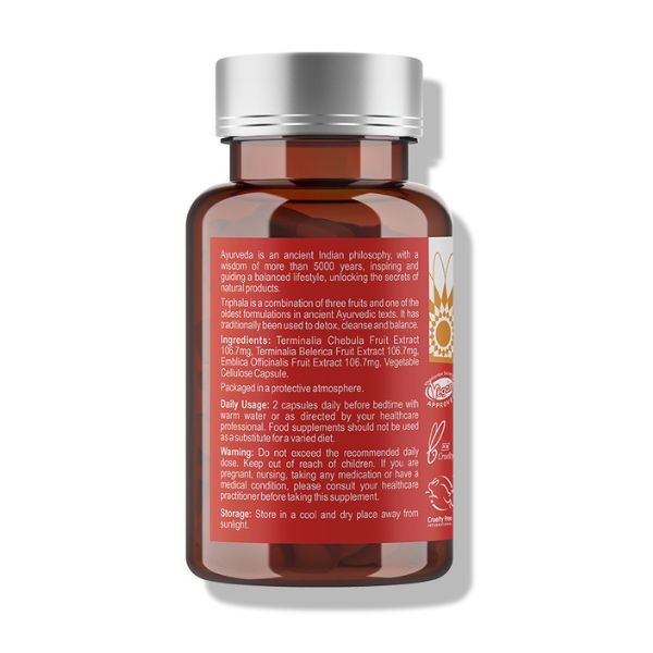 Ayumi Naturals Triphala Vegan Capsules 60ct GOODS Superdrug   