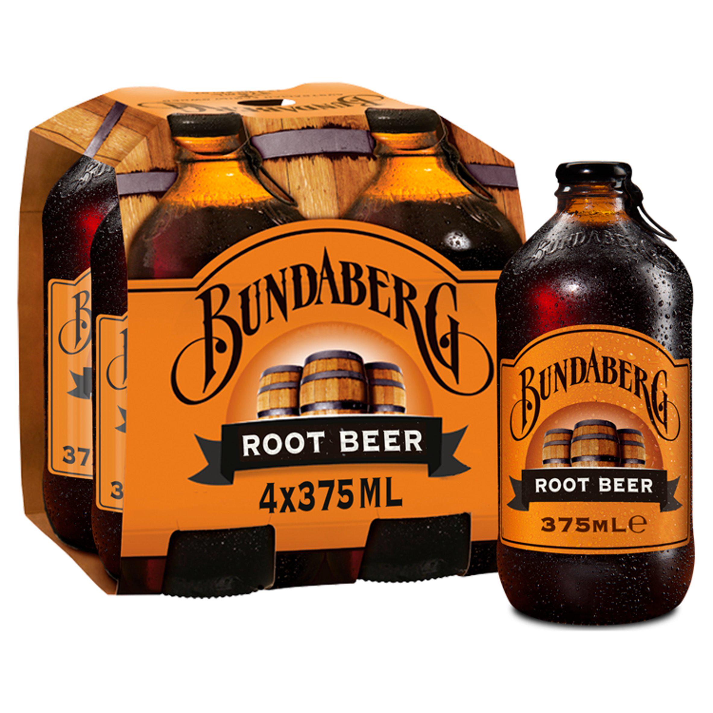 Bundaberg Root Beer 4x375ml Adult soft drinks Sainsburys   