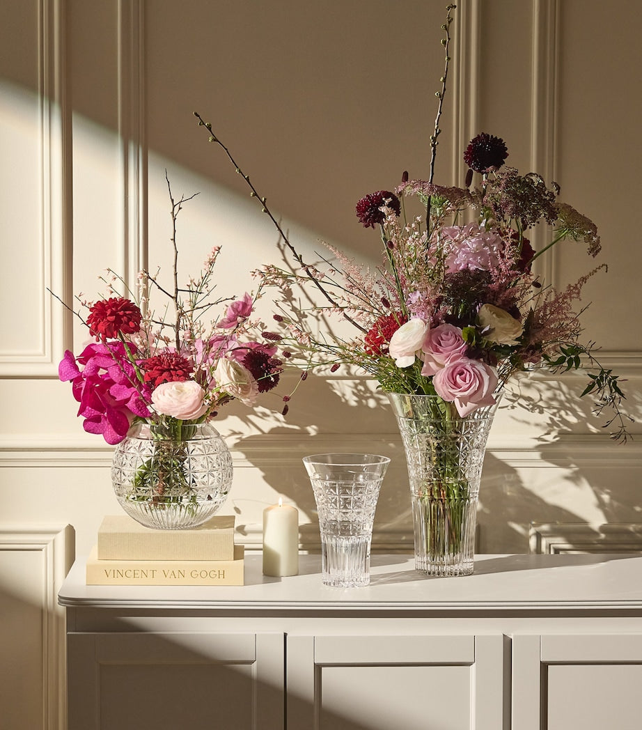 Waterford Powerscourt crystal vase 20cm (British brand)