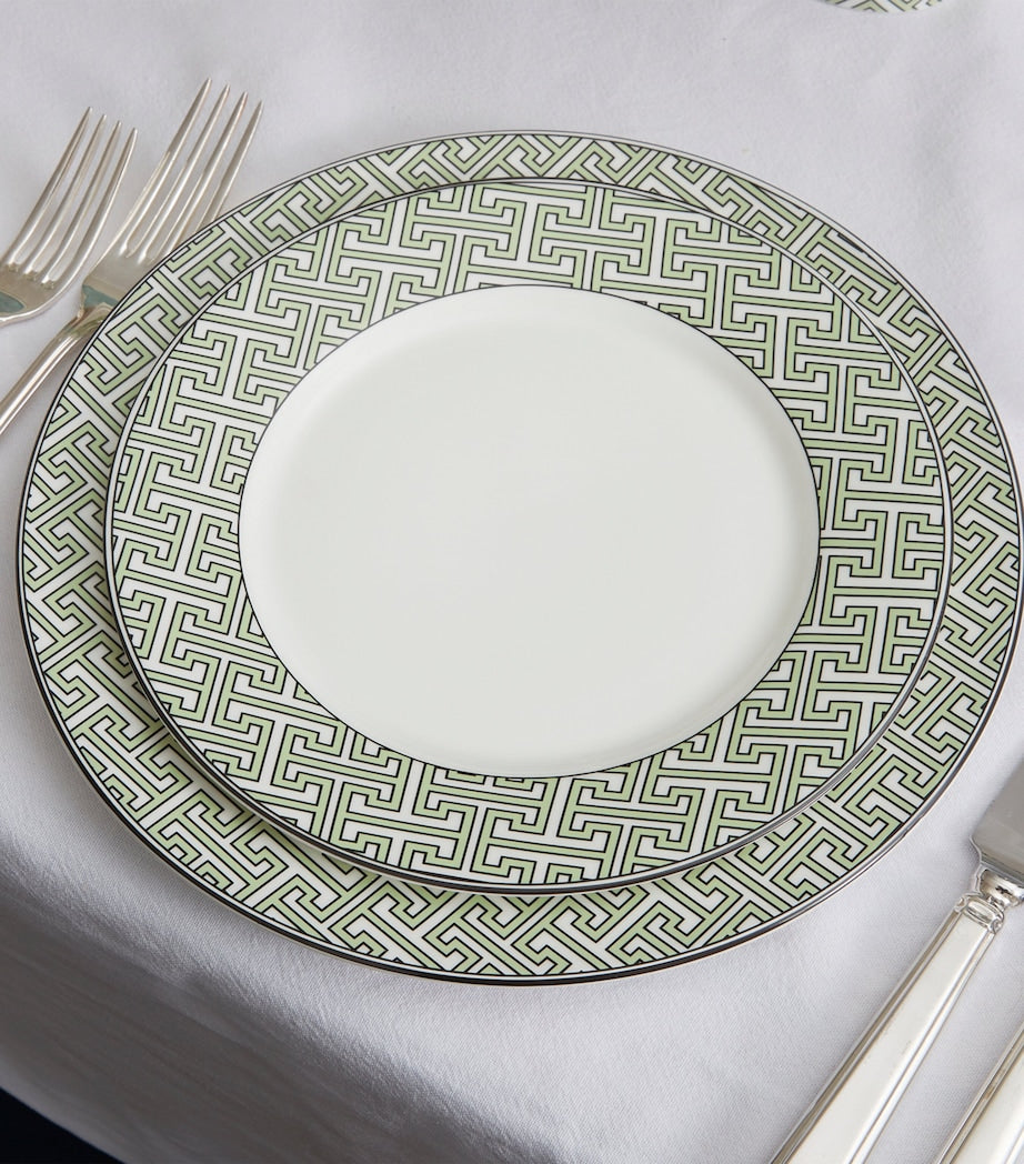 O.W. London geometric maze dinner plates set of 2 26cm, imported from the UK