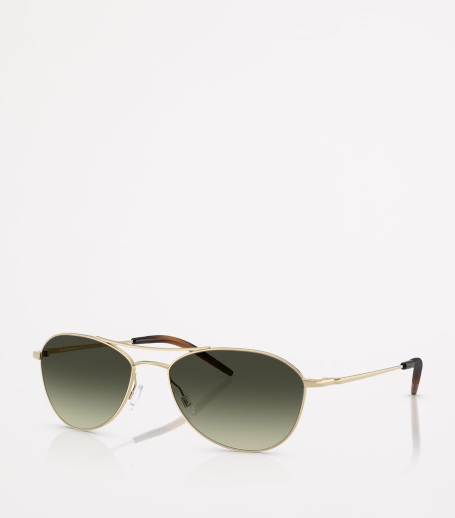 Oliver Peoples Aero II aviator sunglasses, UK version