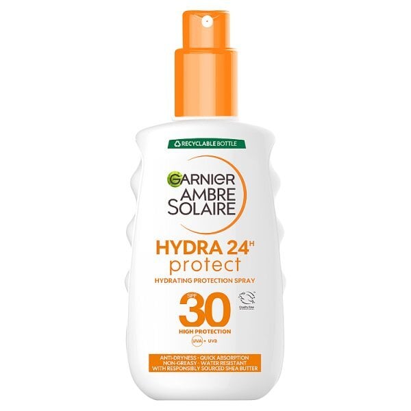 Ambre Solaire Ultra-hydrating Sun Cream Spray SPF30 200ml GOODS Sainsburys   