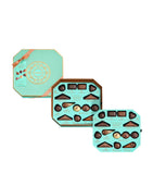 Neuhaus Milk White and Dark Chocolate 28-Piece History Collection 410g, imported from the UK