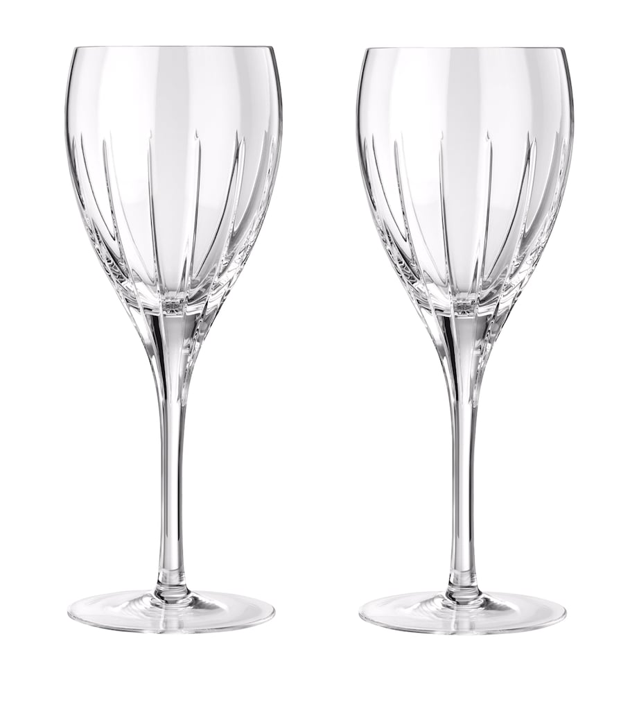Christofle Iriana Crystal red wine glasses set of 2 190ml - British product
