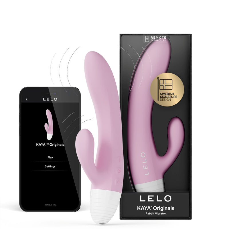 LELO KAYA rabbit vibrator soft pink - British product