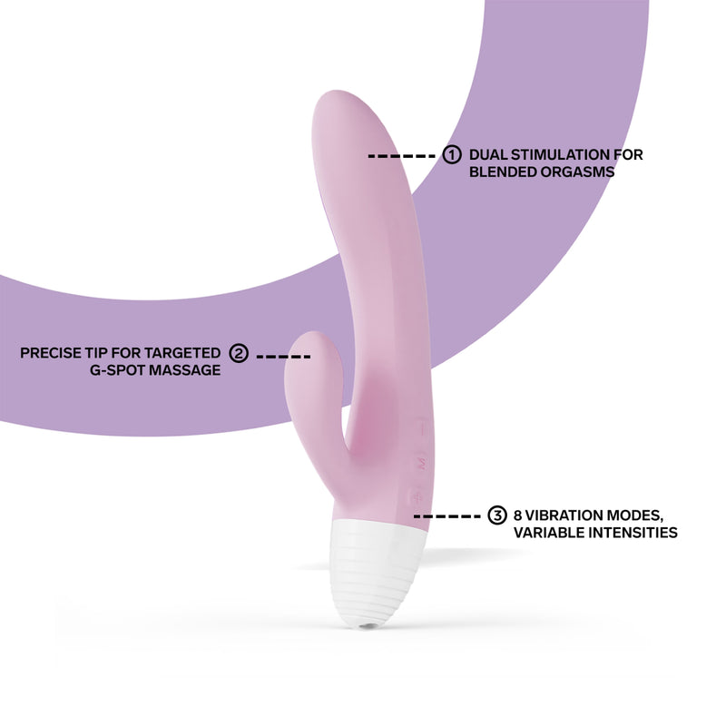 LELO KAYA rabbit vibrator soft pink - British product