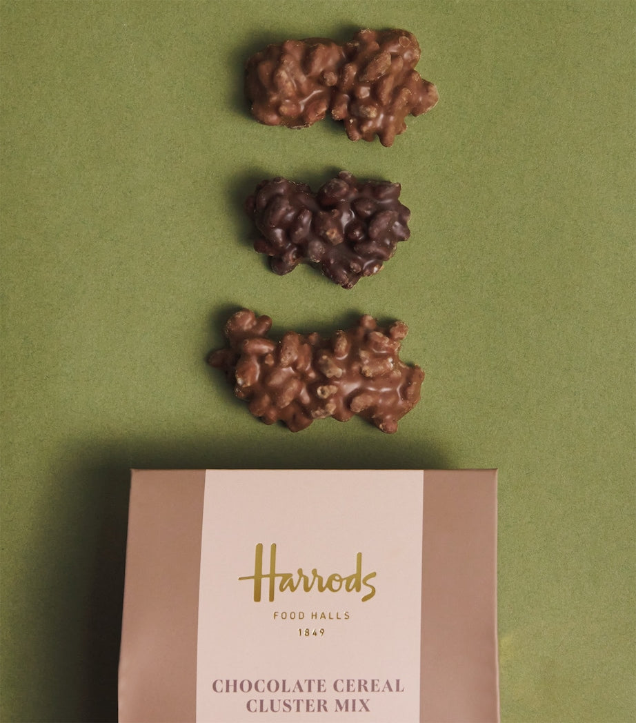 Harrods Chocolate Cereal Cluster Mix 125g, UK version