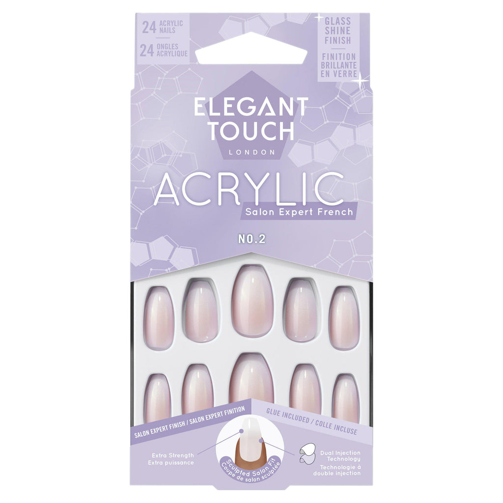 Elegant Touch French Acrylic Nails No. 2