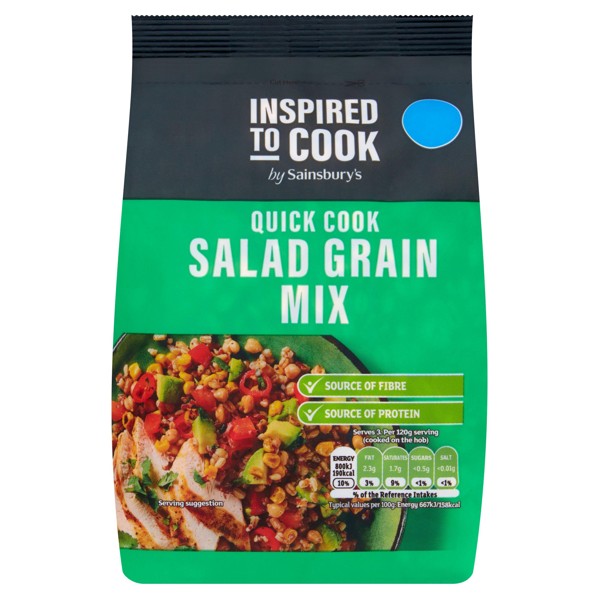 Sainsbury's Quick Cook Salad Grain Mix, Inspired to Cook 250g GOODS Sainsburys   