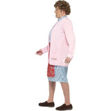 Smiffys Mrs Brown costume with wig and glasses, imported from the UK