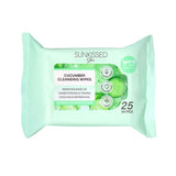 Sunkissed Skin Cucumber Cleansing Wipes 25 Pack, UK version