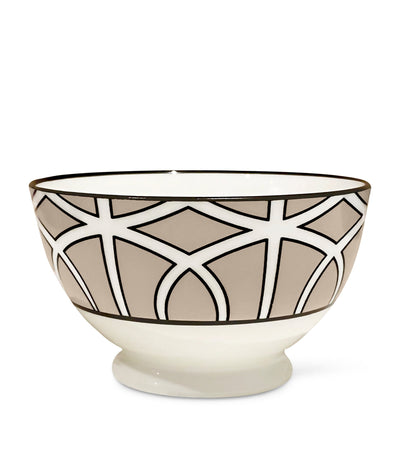 Harrods O.W. London Loop Sugar Bowl Bone China 6cm- Buy online at McGrocer