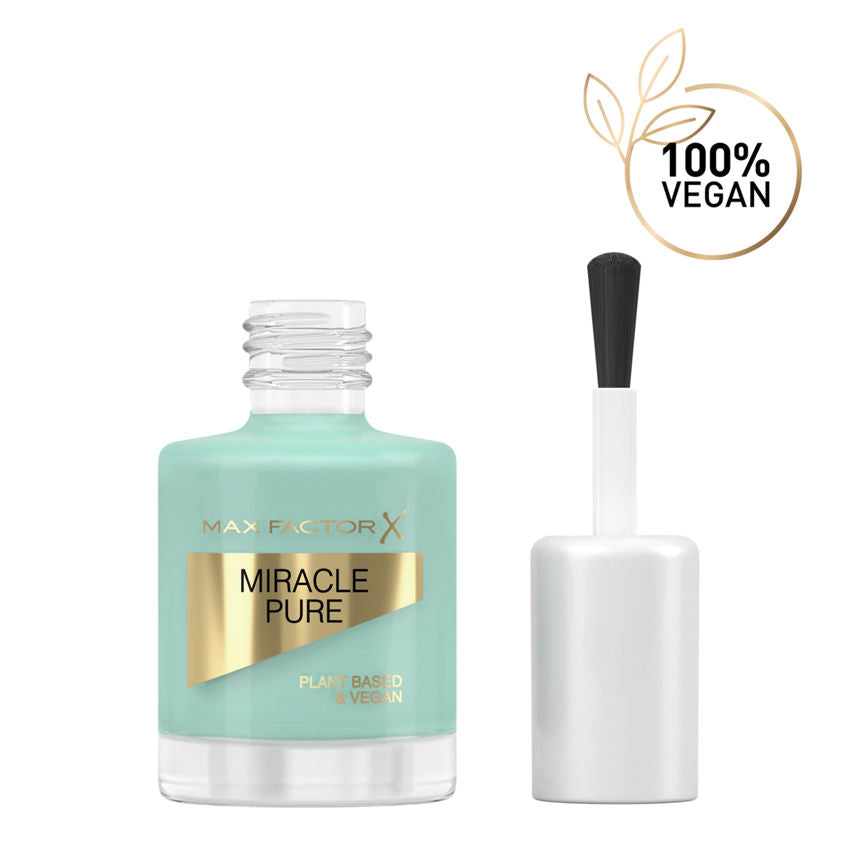 Max Factor Miracle Pure Nail Polish Moonstone Blue Make Up & Beauty Accessories ASDA   