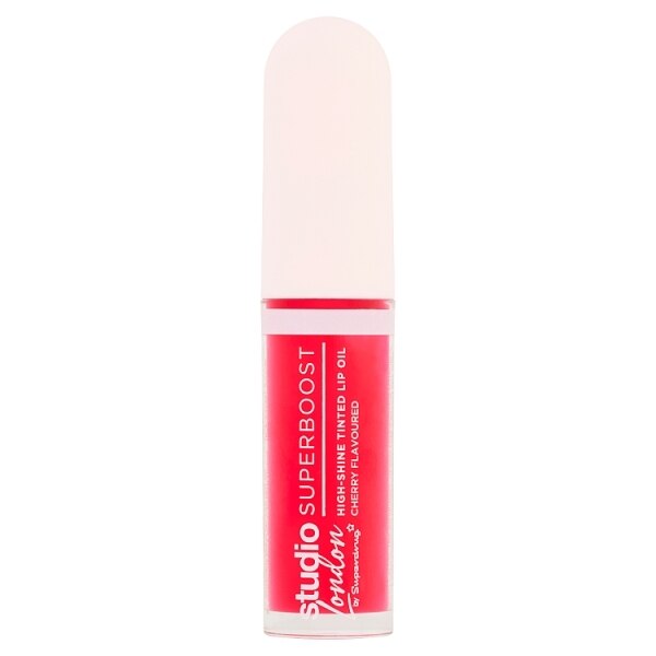 Studio London Superboost Tinted Lip Oil Cherry GOODS Superdrug   