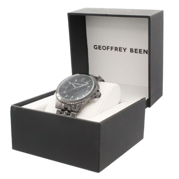 Geoffrey Beene watch black men's GB8069GU (British brand)