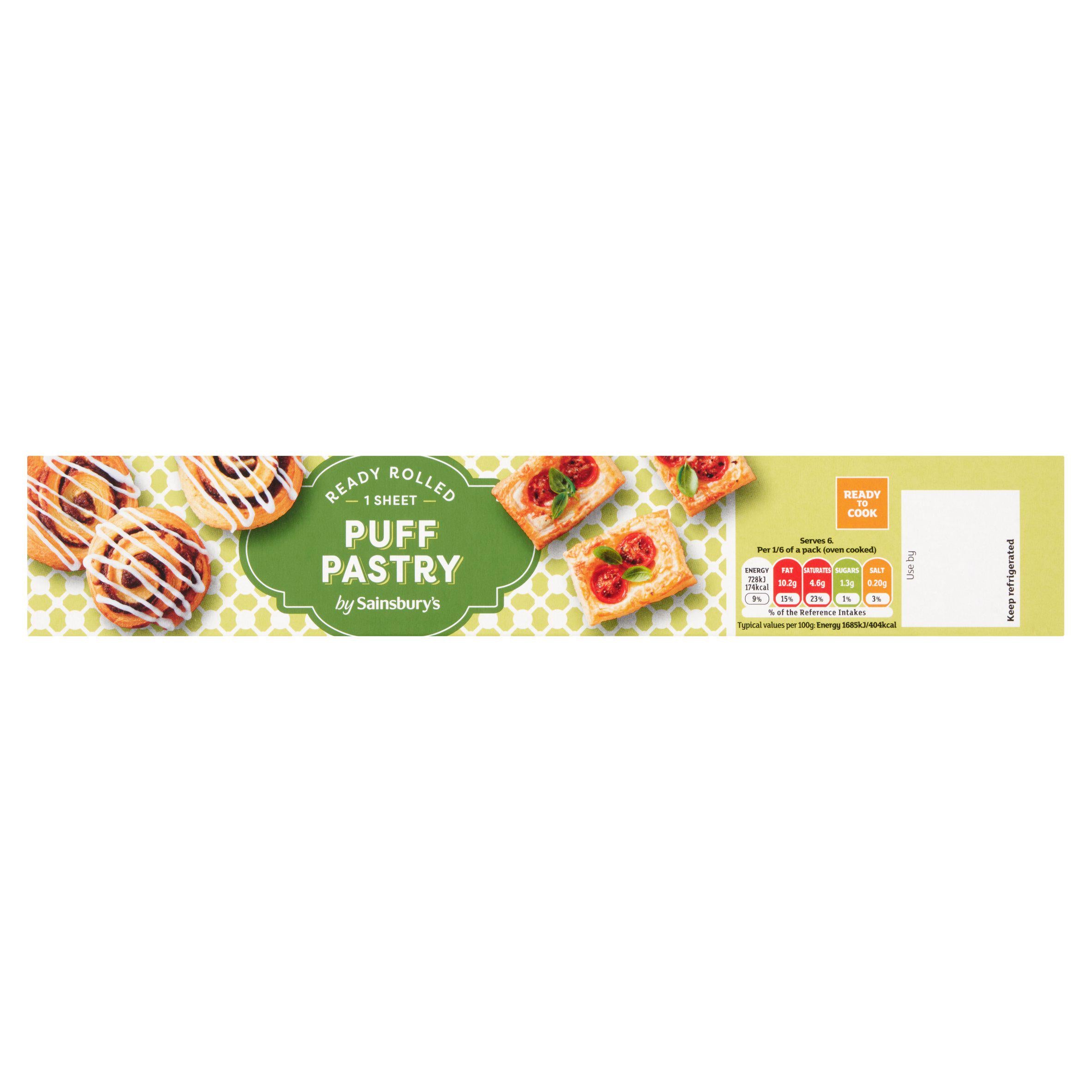 Sainsbury's Sheet Puff Pastry x1 320g GOODS Sainsburys   