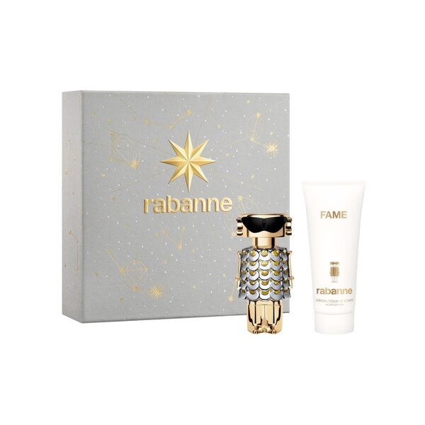 Paco Rabanne Fame gift set 50ml EDP and 100ml lotion, UK version