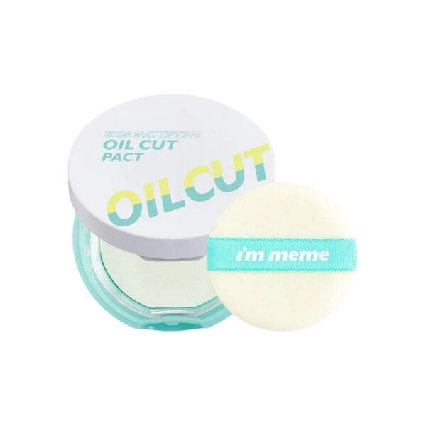 I'M MEME Oil Cut Pact pressed powder mattifying, UK version