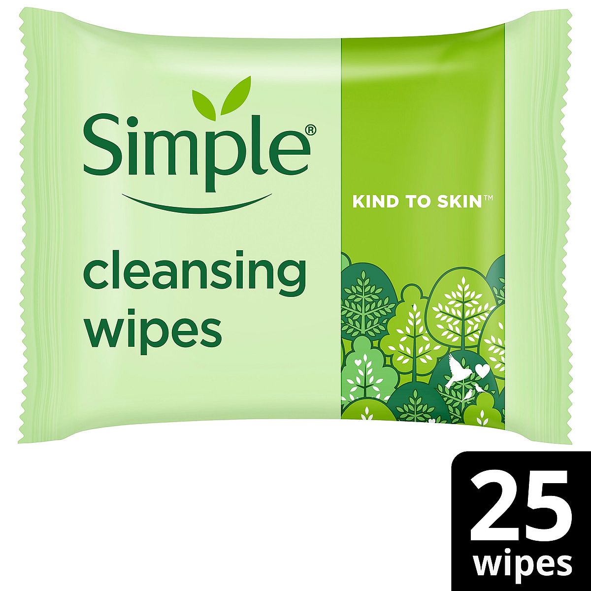 Simple Kind to Skin Biodegradable Cleansing Wipes 25 PC Make Up & Beauty Accessories Boots   