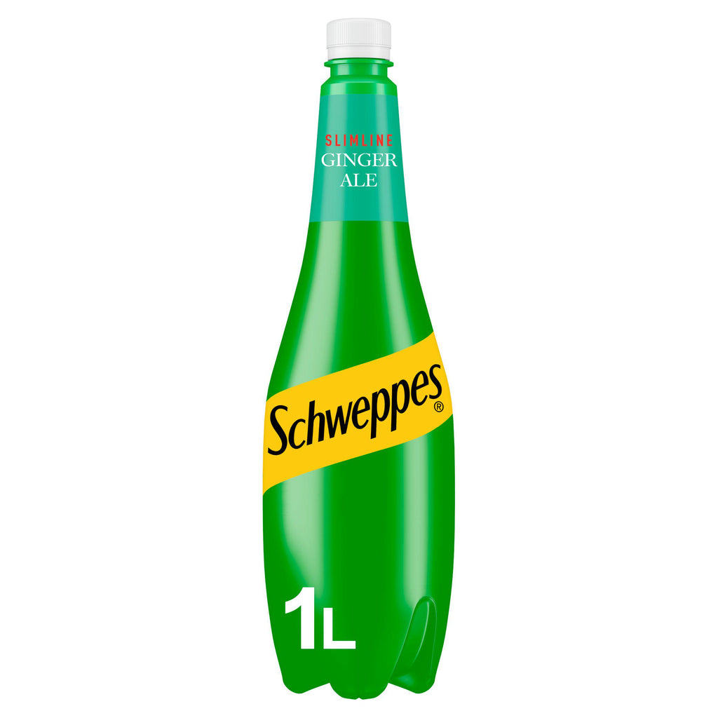 Schweppes Slimline Canada Dry Ginger Ale 1L