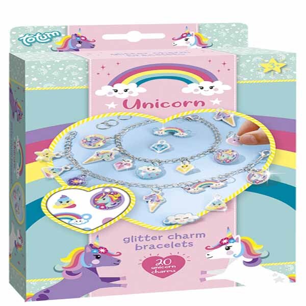 Totum unicorn charm bracelet craft kit (British brand)