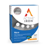 Active Iron Men's Iron Supplement 30 Capsules Plus Tablets - British product