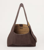 Jimmy Choo suede diamond shoulder bag (British brand)